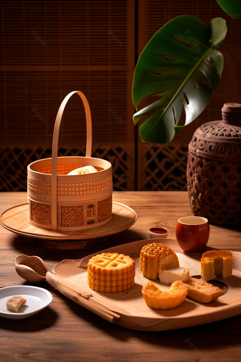 中秋中式月饼特色食物美食背景图,高清,摄影图,摄影图片,图片大全,摄影图免费下载